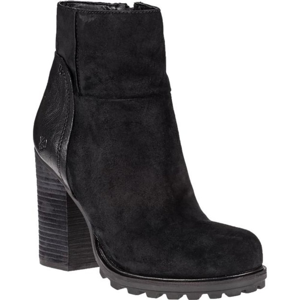 Sam Edelman FRANKLIN Black Suede Boot NWOT Size 5